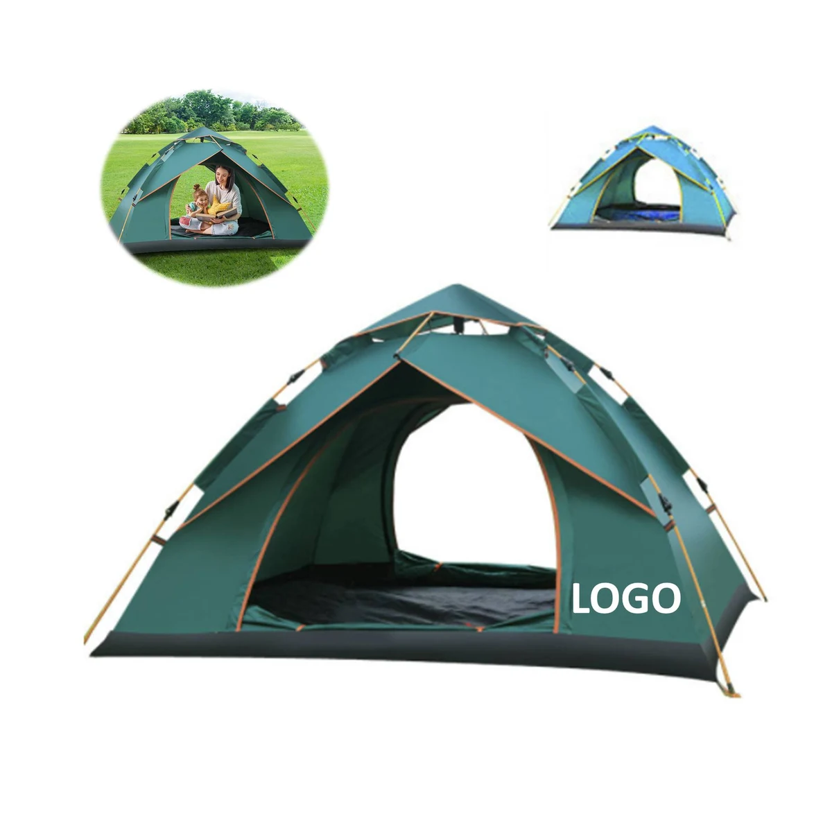 Outdoor Portable Rainproof Camping Tent 1