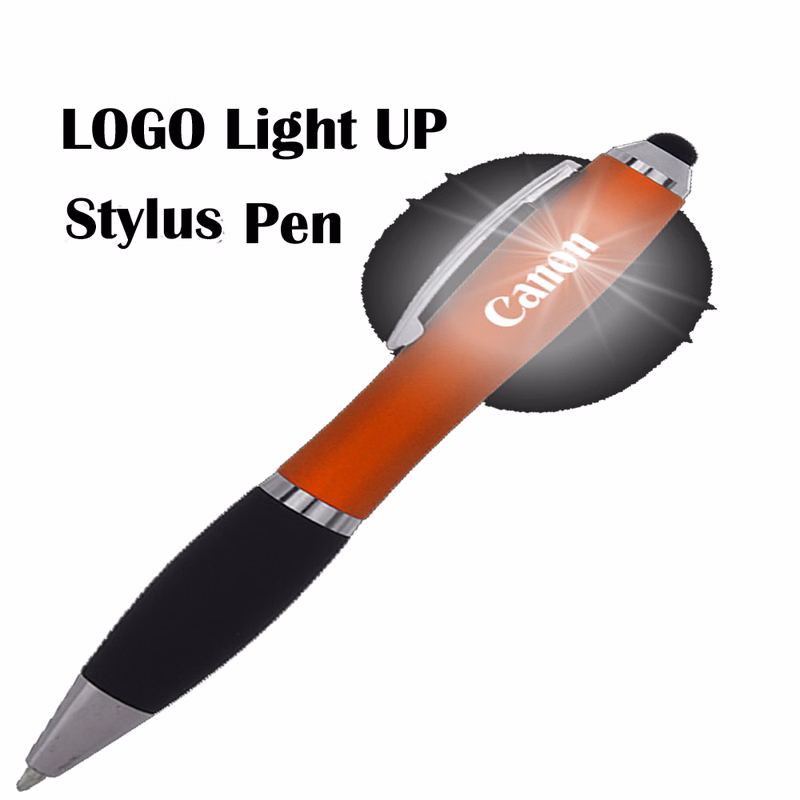 Logo Light UP Stylus Ball Pen