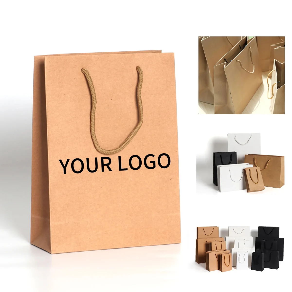 Silkscreen Printed Gift Paper Bag 1