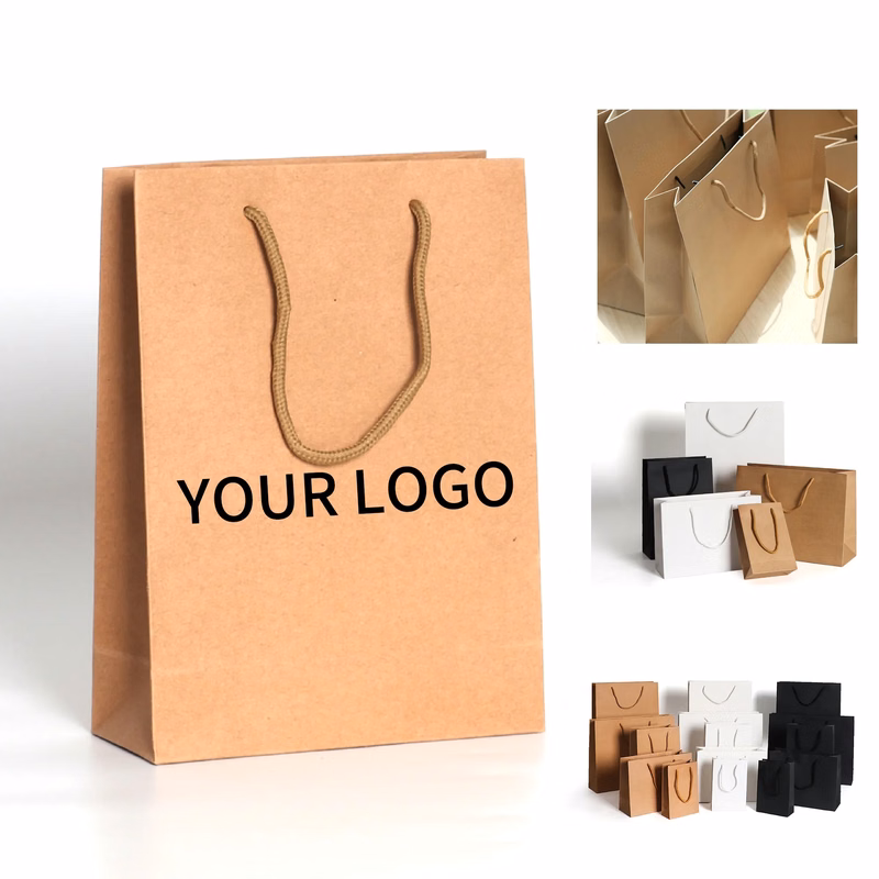 Silkscreen Printed Gift Paper Bag