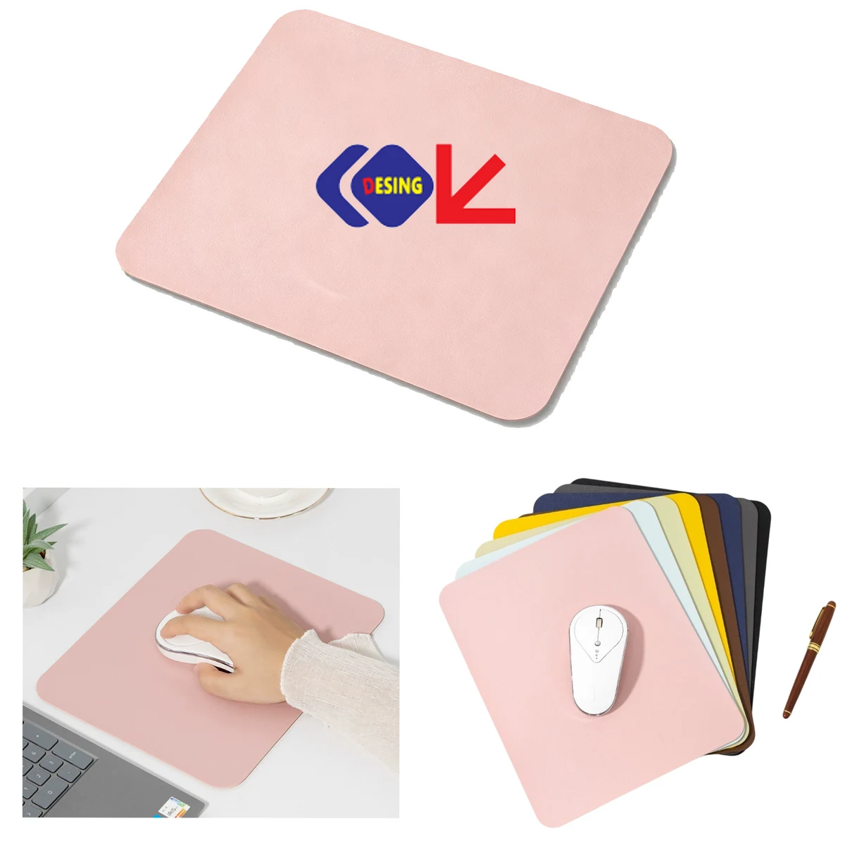 Personalized Rubber Desk Mouse Pad 1