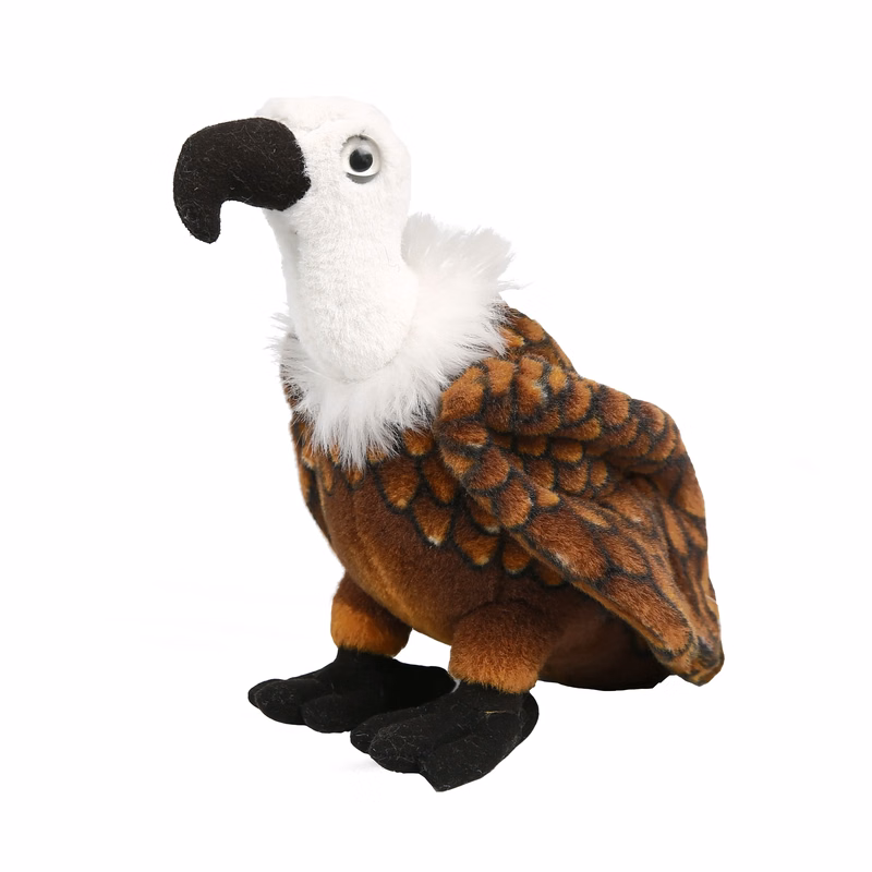 Plush Vultures Browns and Grey