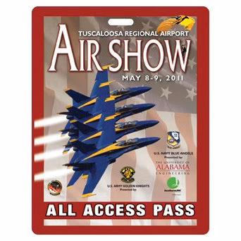 USA Made Laminated Event Tag - Rectangle (3.5"x4.5")