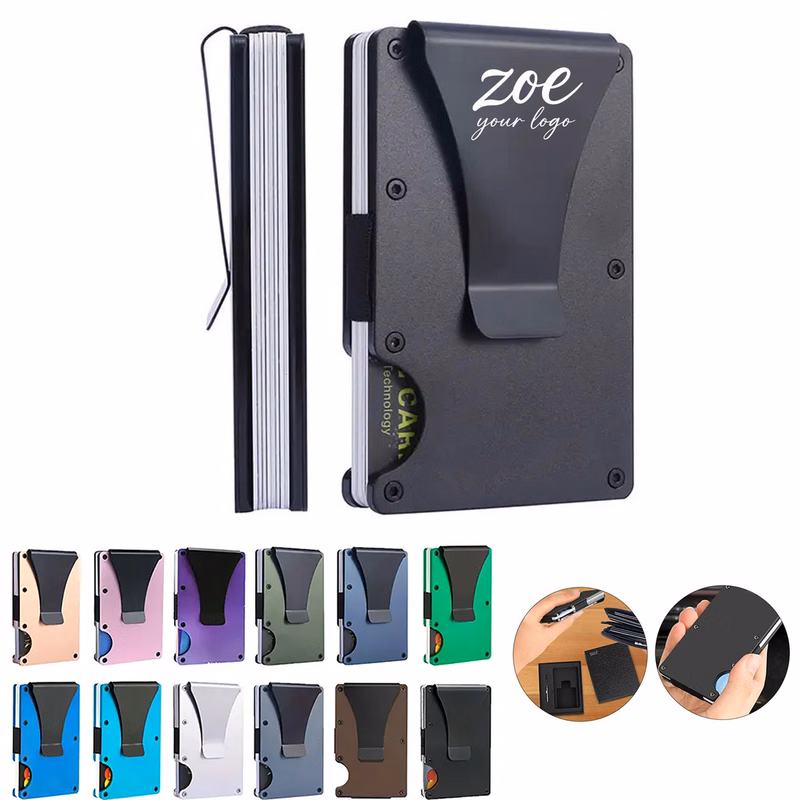 Aluminum Alloy Credit Card Holder Wallet