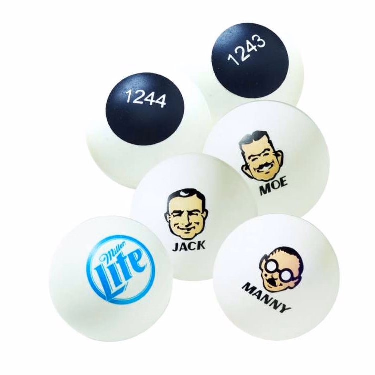 40 Mm White Ping Pong Balls