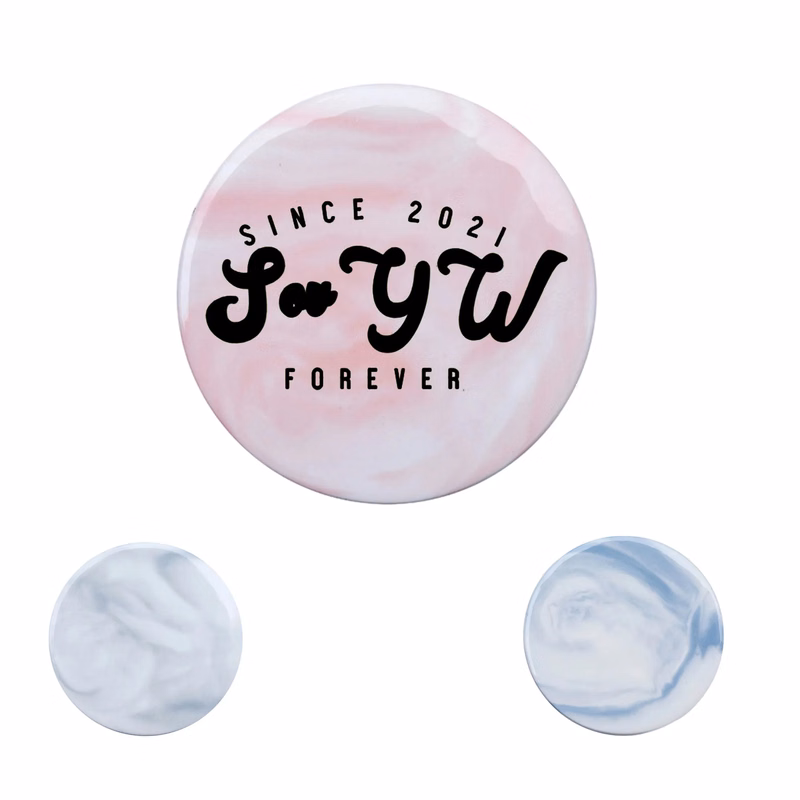 3.6" Round Ceramic Coasters