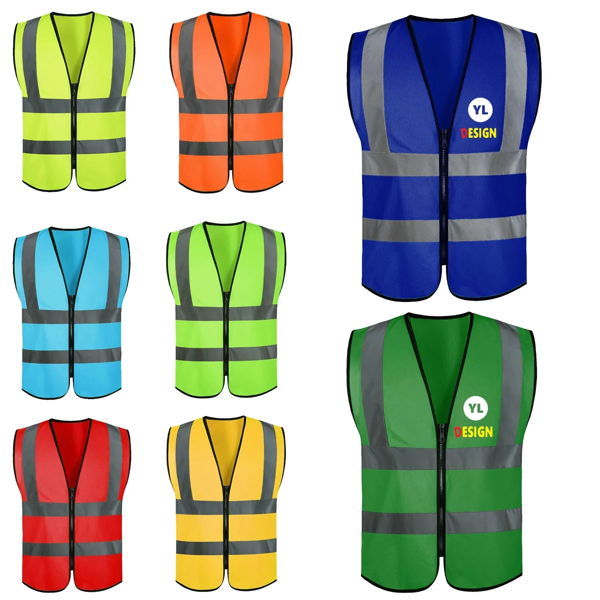 Unisex High Visibility Safety Vest 1