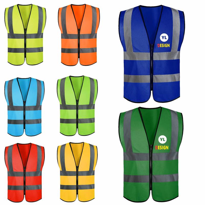 Unisex High Visibility Safety Vest