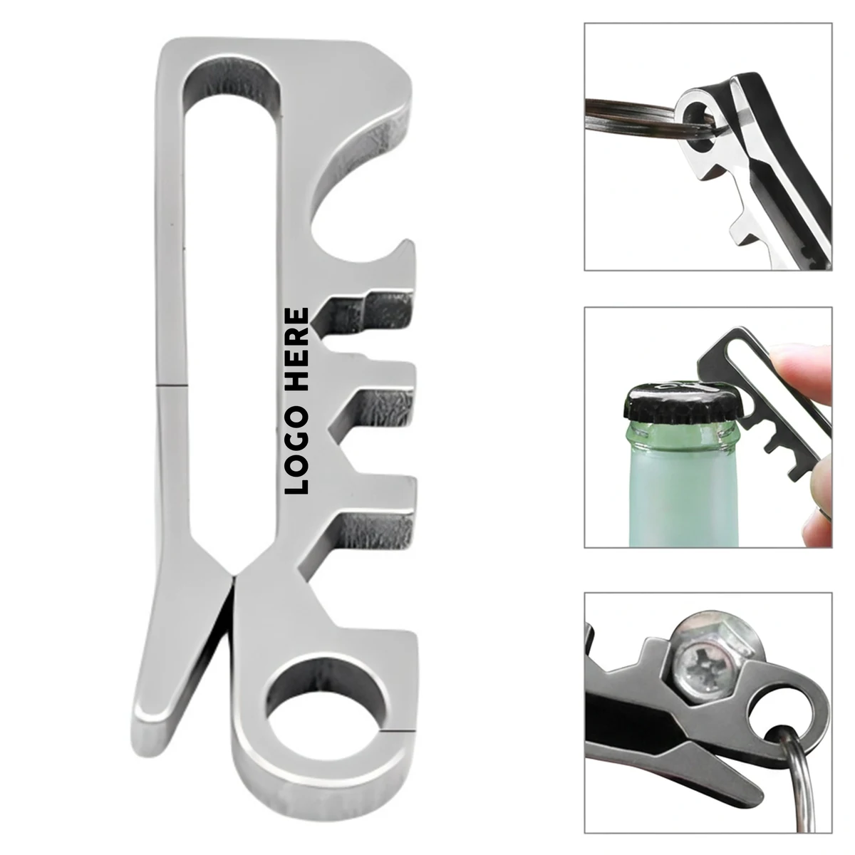 Compact Utility Key?Chain Pry Tool 1