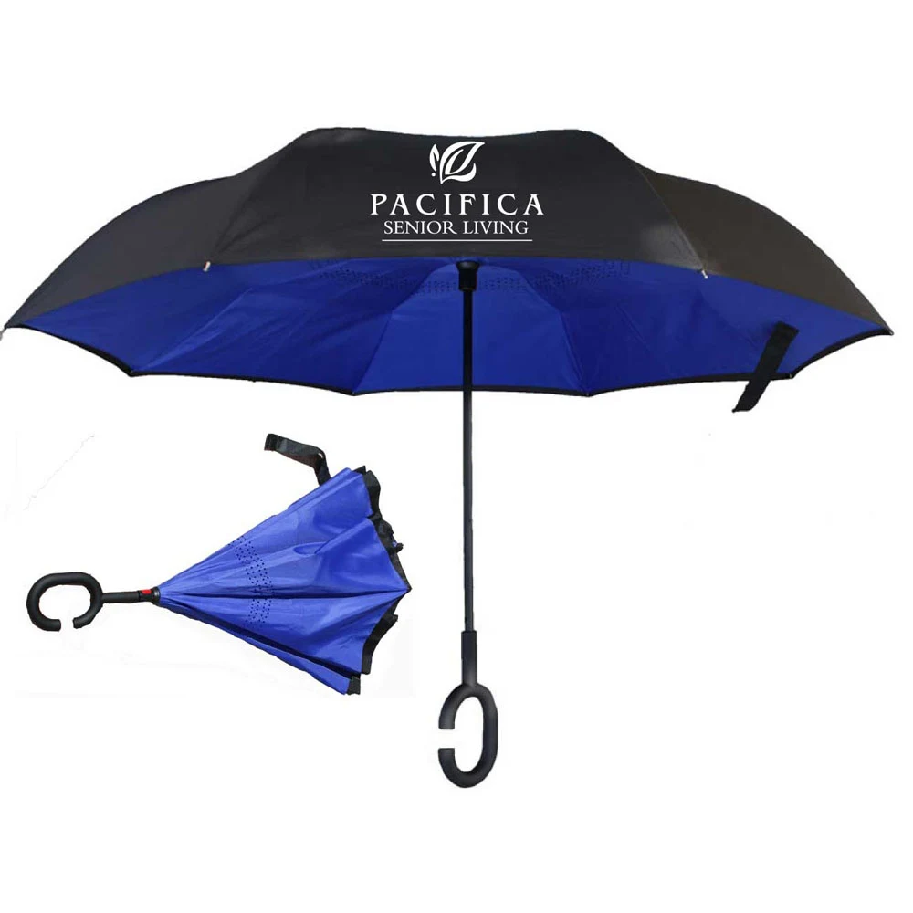 2 Sided 2 Tone Reversible Umbrella 1