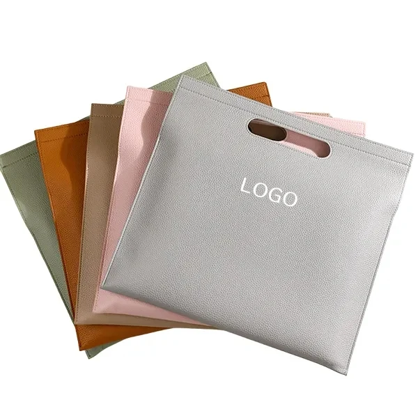 Large Capacity Leather Document Bag 1