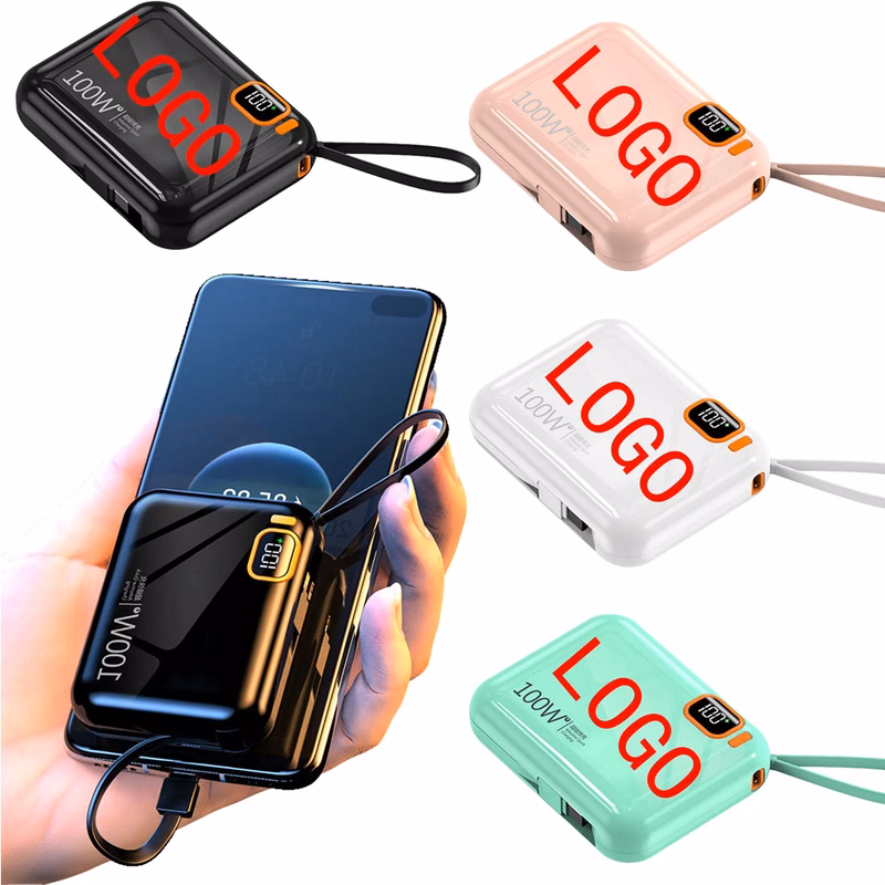 Portable Power Bank 10K MAH Lightning & Type-C