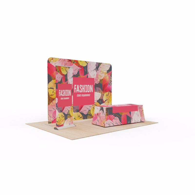 10ft Display Kit With Backdrop, Banner Stand & Table Throw