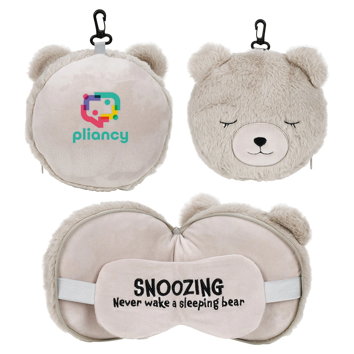 Comfort Pals™ Bear 2-in-1 Pillow Sleep Mask 1