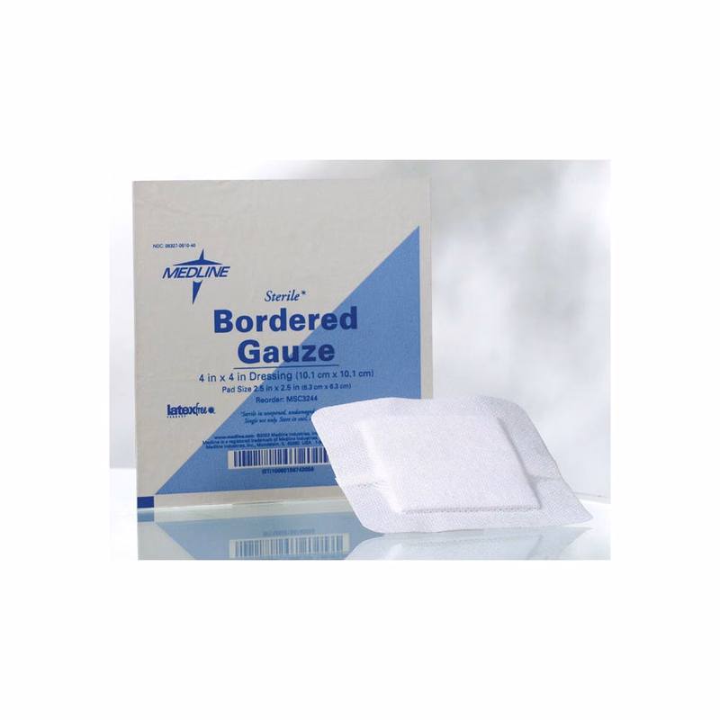 Bordered Gauze Pads - Sterile 2" x 2" 15 Pack