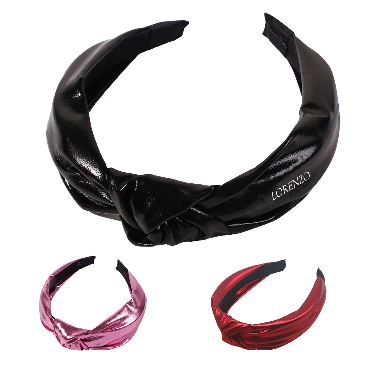 Bright PU Fabric Headband 1