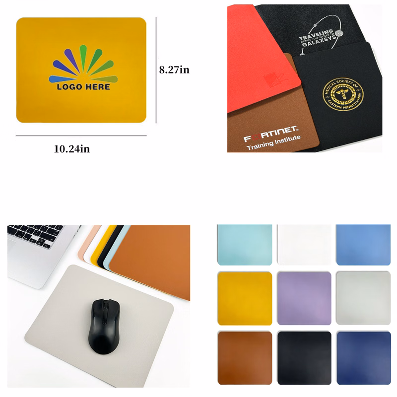 Waterproof PU Leather Mouse Mat
