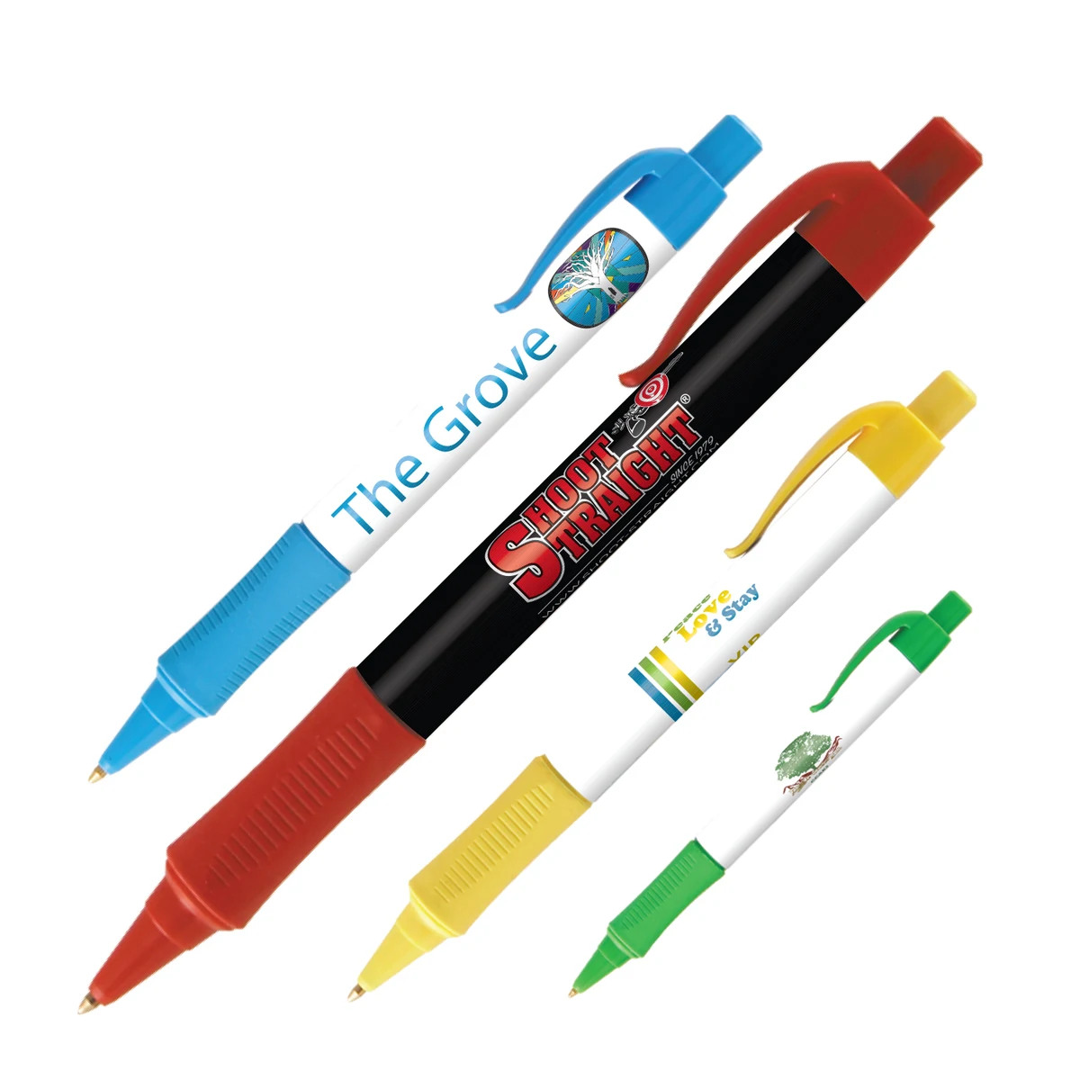Graphic Brights Plus Plastic Pen (Full Color Imprint) 1