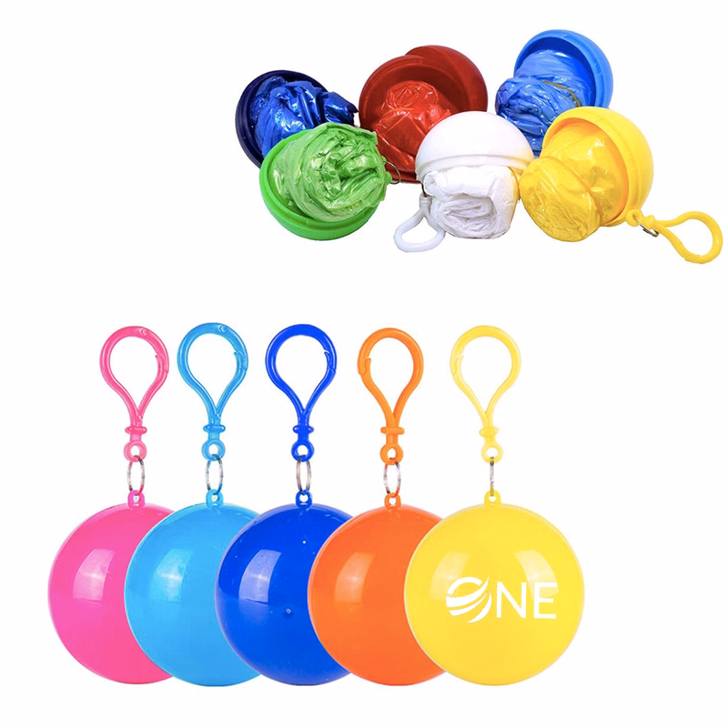 Spherical Portable Emergency Raincoat 100pcs