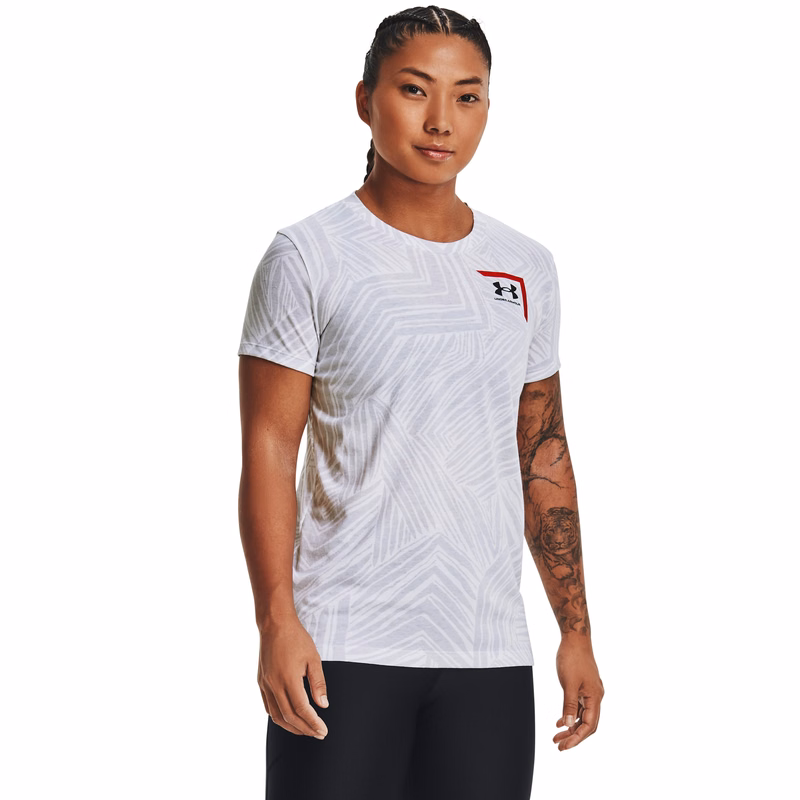 Women's UA Printed Short Sleeve 