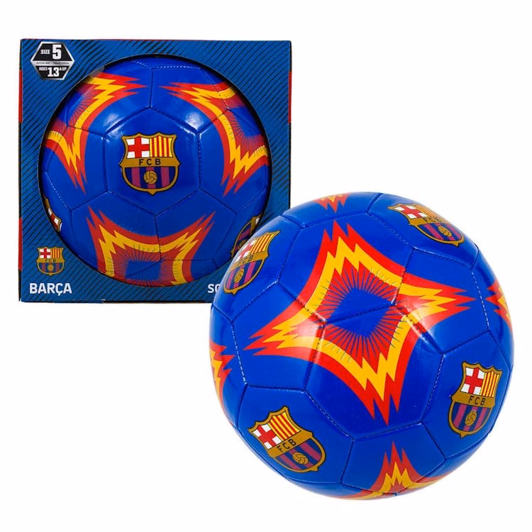 FC Barcelona Official Licensed Soccer Ball Royal Blue - Size 5