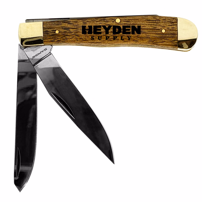 Scout – Large Zebrawood 2 Blade Trapper
