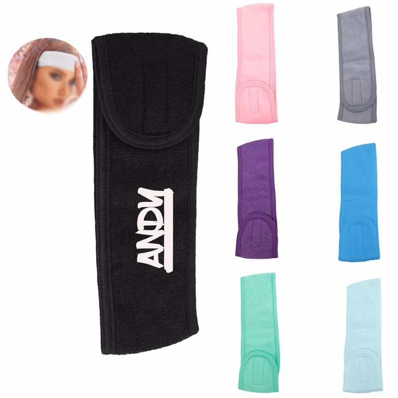 Flannel Washable Spa Headband
