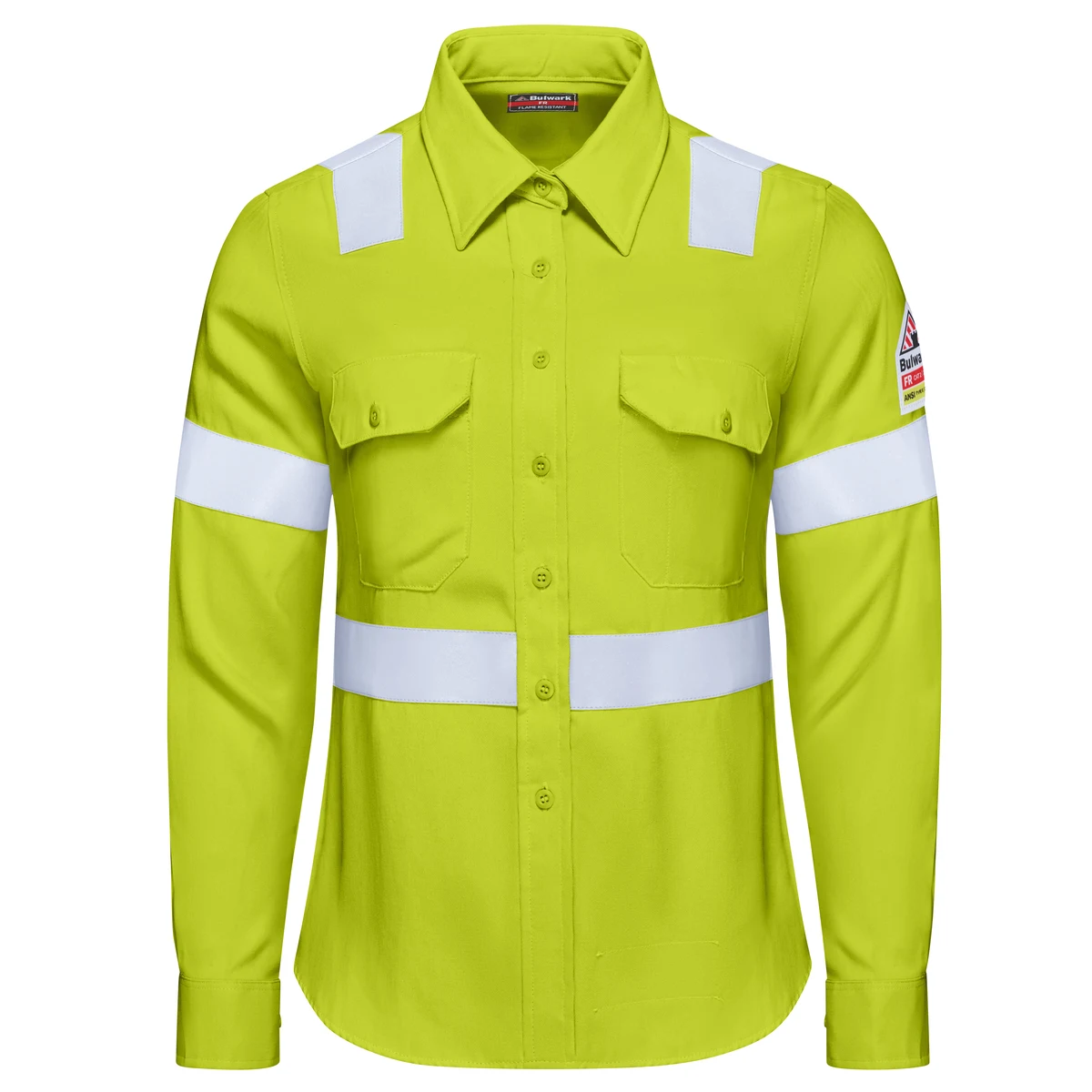 Bulwark® Women's Hi-Visibility Work Shirt 1