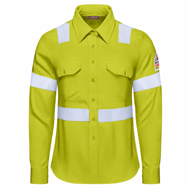 Bulwark® Women's Hi-Visibility Work Shirt