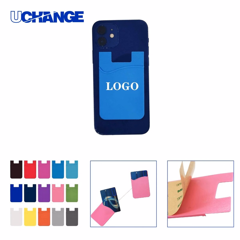 Adhesive Card Sleeve for Mobile Phones