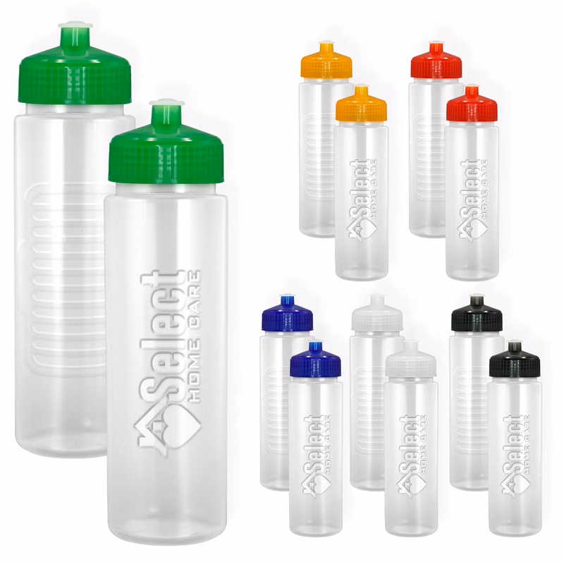 Sporty 24 oz. Debossed Grip Bottle