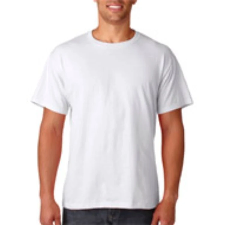 Screen Printed 3930 100% Cotton White T-shirts 1