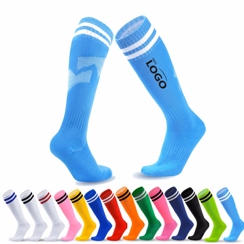 Soccer Socks Stretchy Knee High Tube Sock