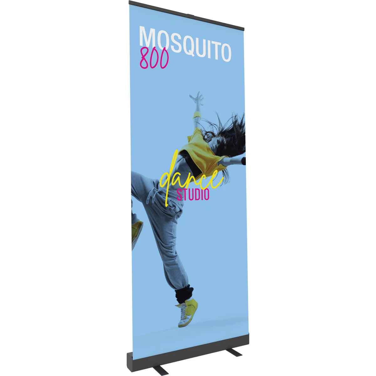 Mosquito 800 Black Retractable Banner Stand 1