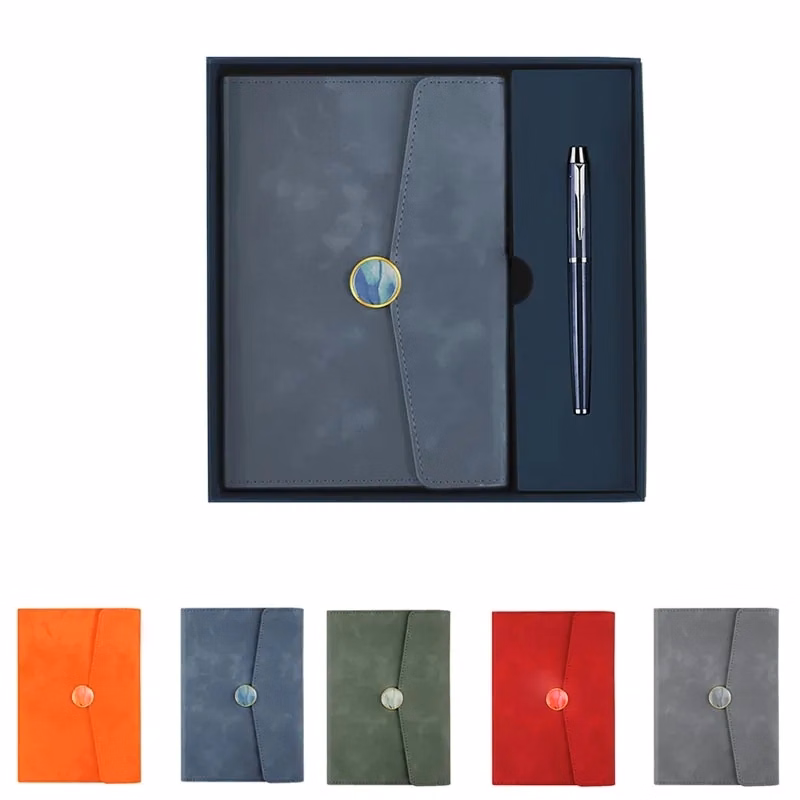 Soft Touch Notebook with Pen