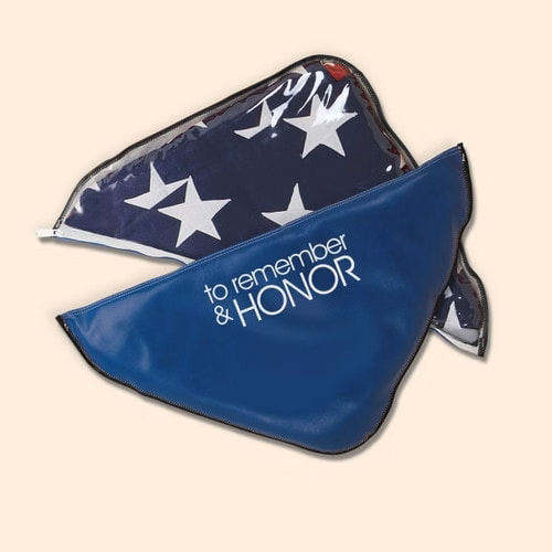 FLAG CASE - BLACK TRIM