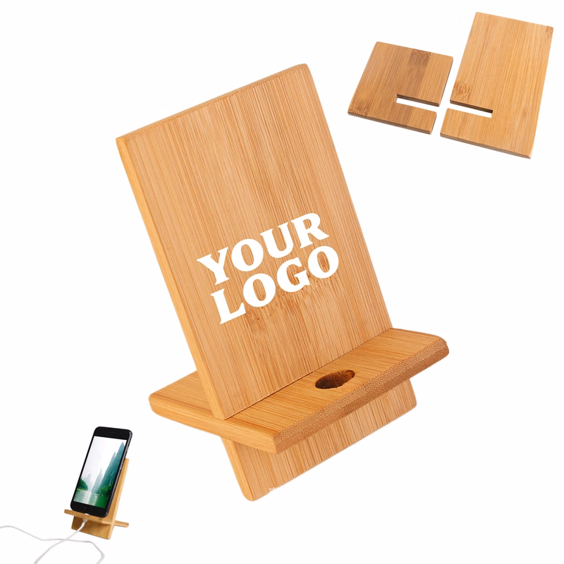 Bamboo Wood Phone Stand