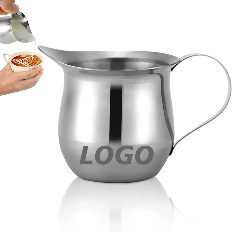 Custom 8 oz Stainless Steel Milk Frothing Pitcher 1