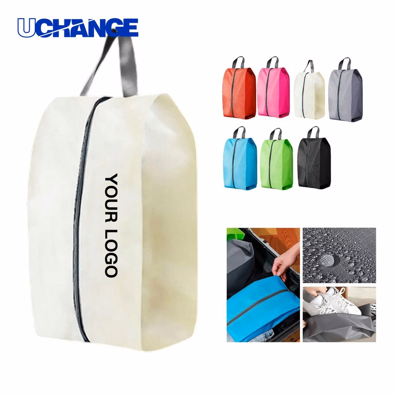 16 Inch Shoe Bag Organizer with Zipper and Handle