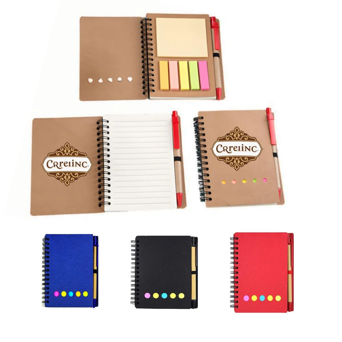 Pocket Notebook With Pen Sticky Note 1