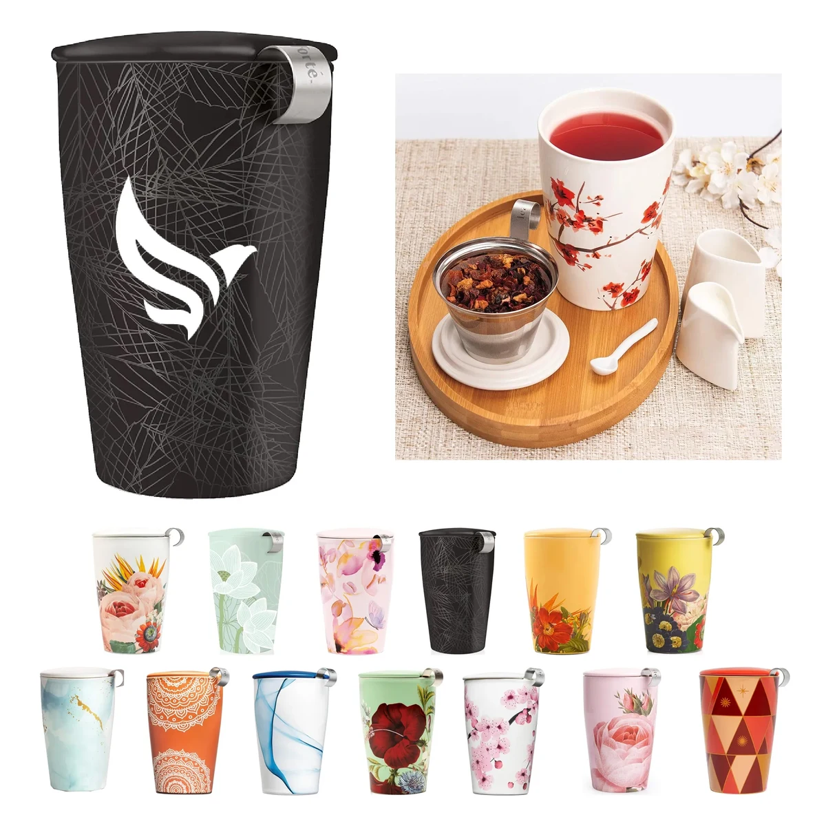 12 OZ Double Wall Ceramic Mug for Soaking 1