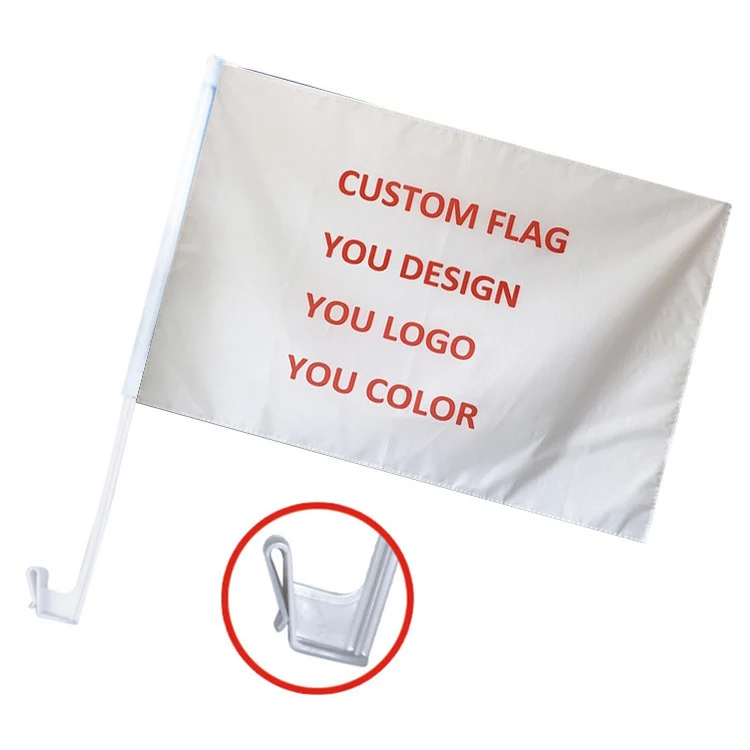 Custom Car Flag Personalized Design 1