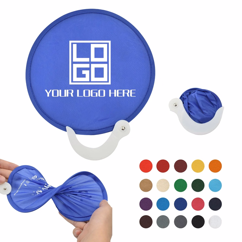 Folding Round Hand Fan