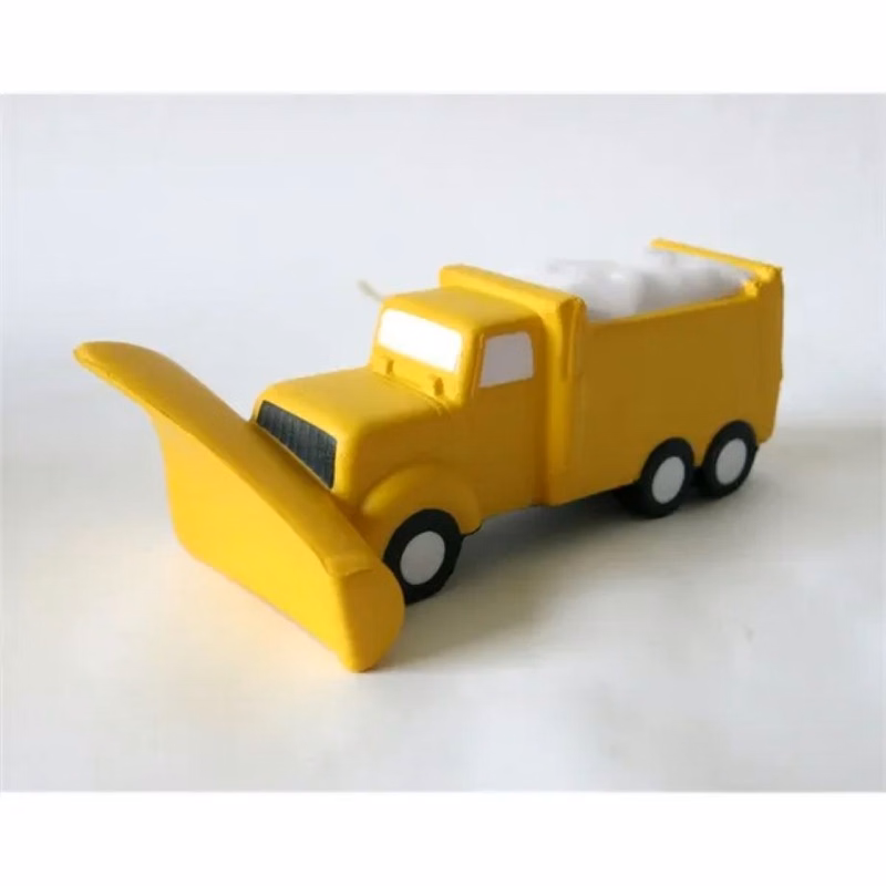 Snow Plow Truck Shaped Stress Toy
