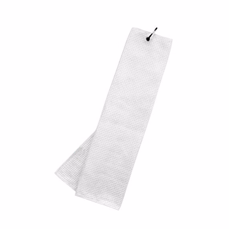 Golf toweltri-fold waffle pattern