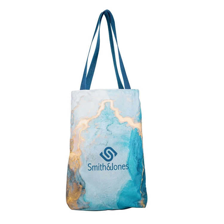 Medium Tall PolyPro Handle Bottom Gusset Tote (16"H x 14"W x 4"D) 1