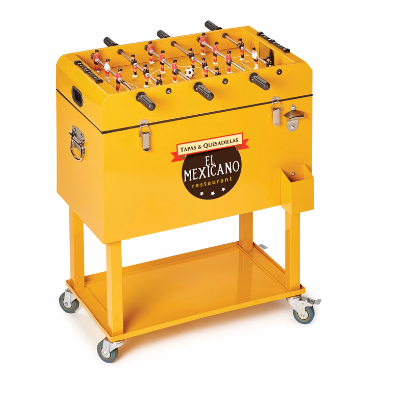 Fooscooler Foosball Table/cooler