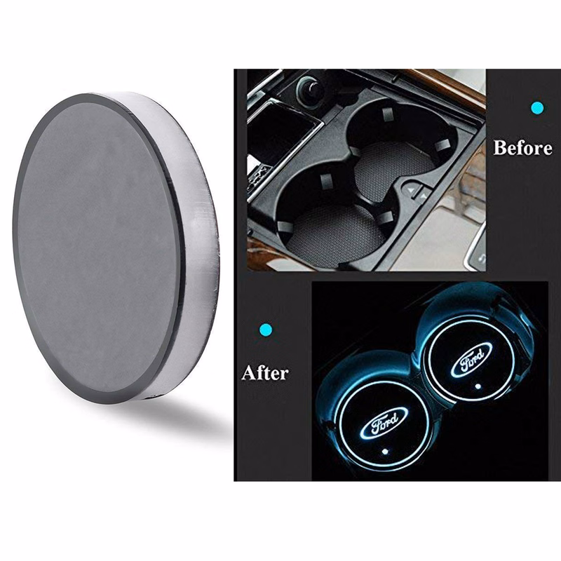 LED Car Cup Holder Lights