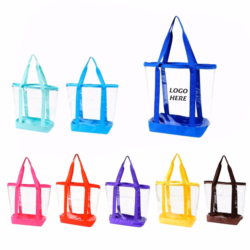 Clear PVC Waterproof Tote Bag