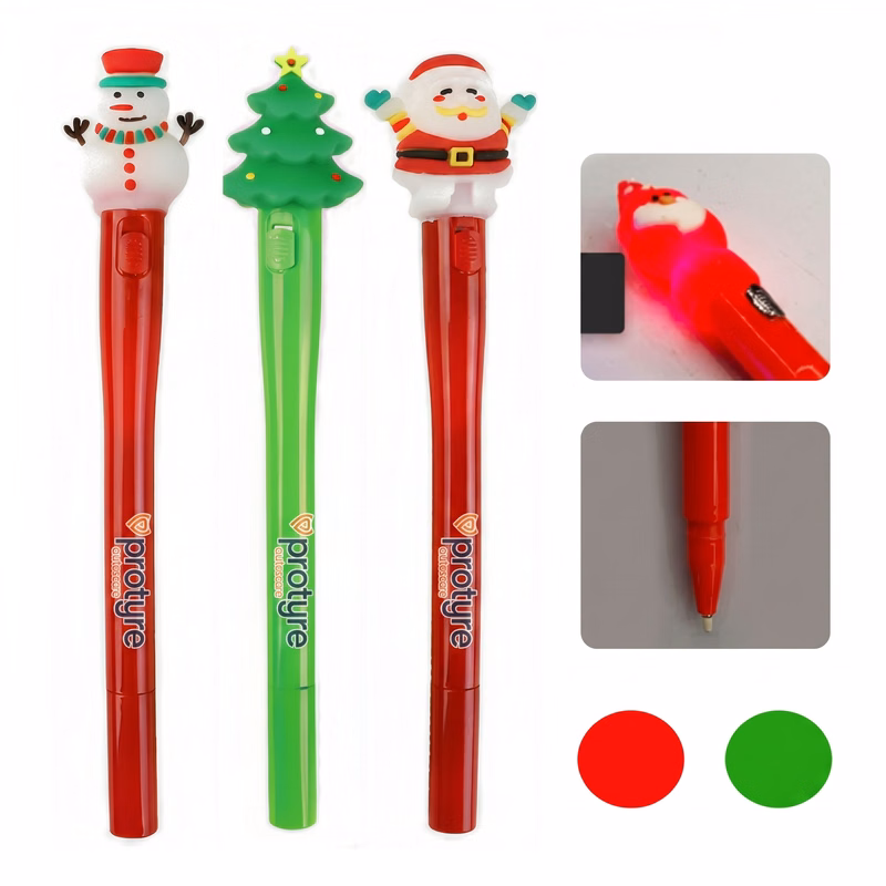 HolidayGlow LED Character Pen